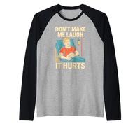 Appendice La chirurgia Non Mi Fa Ridere Fa Male al paziente Maschile Maglia con Maniche Raglan