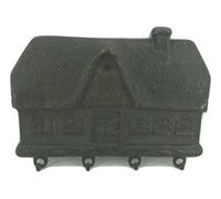 Appendichiavi appendi chiavi da muro in ottone anticato ingresso casa casetta