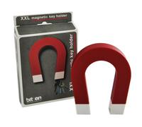 Appendichiavi Magnetico da Parete a Forma di Ferro di Cavallo Gigante