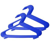 appendini bieco Bebé Bambino Hanger appendiabiti grucce di plastica per bambini per la conservazione guardaroba lunghezza armadietto 29,5 centimetri, 16 pezzi, blu, stretta, ARTN 90.016.140