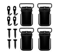 Appendini da parete per trapunta - Clip antiscivolo resistente da 4 pezzi, morsetti per coperte per trapunta | Per immagini, poster, stampe su tela, foto, coperta per dormitorio, per interni, per