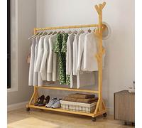 Appendini moderni per camera da letto, resistenti, con staffe indipendenti e aste per appendere, design stabile, 70 x 158 cm, colore giallo, perfetti per nizzare e massimizzare lo spazio