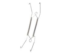Appendini per piatti da parete, ganci per piatti da appendere alla parete, supporto invisibile per piatti antichi, forniture artistiche (25,4 cm)