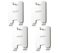 Appendini per quadri - 4 ganci di montaggio adesivi senza chiodi da 5 cm, supporti per clip da parete senza , supporti invisibili StrongGrip | kit di soluzioni di sospensione per la decorazione