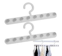 Appendini per reggiseno per organizzatore armadio, appendiabiti per canotta, 2 ganci per canotta con 8 ganci - Appendiabiti multifunzionali per Lingerie, supporto per asciugare