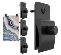 Appendini per tappezzeria, 4 grucce per trapunte da appendere alla parete, morsetti per appendere coperte e tappeti, clip da parete in metallo per appendere