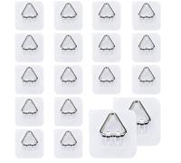 Appendini per targhe da parete, ciondoli per la decorazione domestica, ganci per piastra invisibili | Ganci decorativi per immagini, supporto per espositore in acciaio inossidabile per espositore