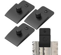 Appendini per trapunte, 4 pezzi, clip in metallo per tappezzeria, tappeti, per appendere coperte, sfondo, arte, arte, casa, galleria, ferramenta, interni, mostre, supporti sicuri per pannelli e