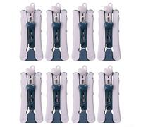 Appendini pieghevoli da viaggio compatti con rotazione a 360 gradi e design antiscivolo per un comodo utilizzo a casa e fuori (blu)