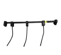 Appendini telescopici per ghirlande natalizie, morsetto regolabile da sopra la porta, per ghirlande, decorazioni stagionali di Natale, Halloween, senza forare (L)