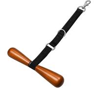 Appendino a forma di T a forma di sella,Supporto a T a forma di sella | Realizzato in legno massello,utilizza una cinghia regolabile flessibile da 50-80 cm abbinata a un gancio rigido per scuderia