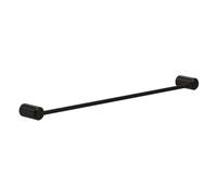 Appendino asciugamani da parete Idrostile 620x35 mm Nero Nero