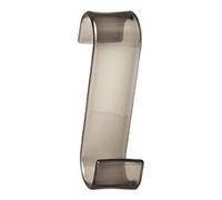 Appendino da bagno (3,2x6,7x12cm) MERLINO Moka trasparente 2025 29