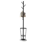 Appendino da Terra Appendiabiti Appendiabiti In Ferro Appendiabiti Da Terra Ad Albero Appendiabiti Da Ingresso Porta Ombrelli Base In Marmo Attaccapanni Appendini ( Color : C , Size : 170*33cm )