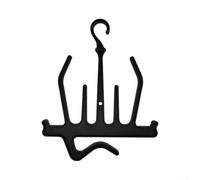 Appendino Diving per Surf per nuoto e Attività Acquatiche Appendino | 5 ganci inclusi, appendi muta pinne stivali tubo, organizzazione totale, plastica rinforzata, uso intenso(black)
