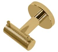 Appendino doppio gancio x accappatoio asciugamani acciaio oro accessori bagno