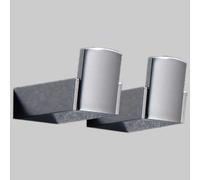 APPENDINO DOPPIO KENT Ottone Cromato Accessori Bagno Ottone Gedy