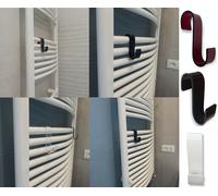 Appendino Ganci per Termoarredo porta asciugamani plexiglass termosifoni Gancio