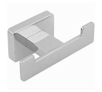 APPENDINO GANCIO DOPPIO DA MURO PORTA ASCIUGAMANI ACCAPPATOI CROMATO BAGNO 87211