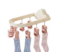 Appendino per calze con clip - Stendibiancheria da parete antiscivolo | Stendibiancheria in design cloud per biancheria intima, asciugamani, sciarpe, cappelli, asciugatura rapida e