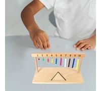 Appendino perline Montessori con perline Materiale didattico per la scuola