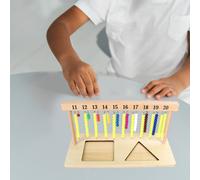 Appendino perline Montessori con perline Materiale didattico per la scuola