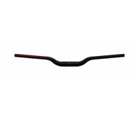 Spank Spoon - Gruccia per adulti, 35 mm, Rise 25 mm, unisex, colore: Nero/Rosso, 800 mm