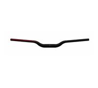 Spank Spoon - Gruccia per adulti, 35 mm, Rise 25 mm, unisex, colore: Nero/Rosso, 800 mm