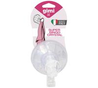 Gimi Bingo Super Appendino, Appenditutto a Ventosa, con Doppio Gancio, Sistema di Bloccaggio a Scatto, Resina Trasparente, 9 x 9 x 9 cm