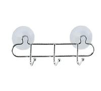 Appenditutto Multiuso con Ventosa in Acciaio Inox Hooky 3 Ganci Artex