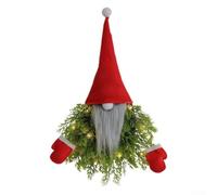 Appeso 50cm della parete dell'uomo vecchio senza volto unico per la | Texture verde erba, mix di legno e plastica, tessuto non tessuto, per una costruzione durevole, stile unico cappello
