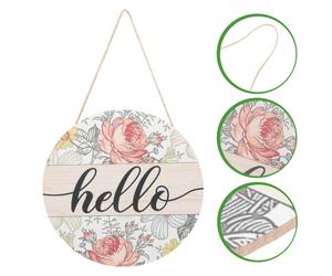 Appeso Porta Cartello Di Benvenuto Decorazioni Per Appendere Le Porte