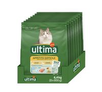 Appetito difficile Trota Crocchette per gatti Confezione da 8 x 800g Totale