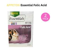 Appeton Essentials Acido Folico Per Gravidanza 400mcg 90 Compresse 2 Confezioni