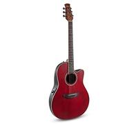 Chitarra - Chitarre Elettroacustiche Ab24ii Cs Mid Cutaway - Ruby Red Satin -...