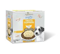 Applaws 100% Natural Wet Puppy Food Can, Chicken Breast with Rice in Broth 156 g Tin (Pack of 8)