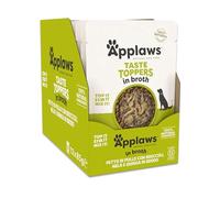 Applaws 100% Naturale - Cibo Umido per Cani, Pollo con Verdure in Brodo, 12 x 85g Bustine