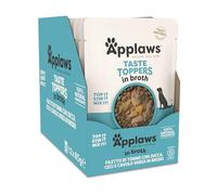 Applaws 100% Naturale - Cibo Umido per Cani, Tonno con Verdure in Brodo, Senza Cereali, 12 x 85g Bustine