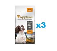APPLAWS Adult Dog Small Medium Chicken 6 kg (3x2 kg) con pollo per razze di piccola e media taglia con pollo