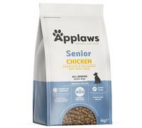 Applaws Crocchette per Cani Senior 4kg - Pollo (1 confezione), Senza Cereali, Alto Contenuto di Proteine, Ingredienti Naturali