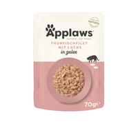 Applaws Buste in Jelly 16 x 70 g Alimento umido per gatti - Tonno con Salmone