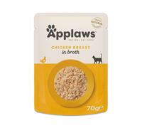 Set prova! Applaws Cat Natural in Brodo 48 x 70 g - Petto di Pollo