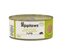 APPLAWS Cibo umido per gatti 70g Tonno e alghe in gelatina