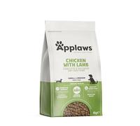 Applaws Crocchette per Cani Adulti Taglia Piccola e Media 4kg - Pollo con Agnello (1 confezione), Senza Cereali, Alto Contenuto di Proteine, Ingredienti Naturali