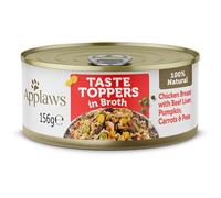 APPLAWS Dog Latta Topper Pollo HIGA Tern Verd Brodo 12 X 156 GR
