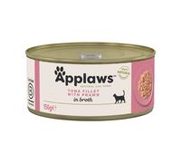 Applaws in Brodo 24 x 156 g Umido per gatto - Tonno con Gamberetti