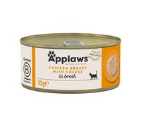 Applaws in Brodo 24 x 70 g - Petto di Pollo con Formaggio