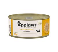 Applaws in Brodo 6 x 156 g Alimento umido per gatti - Petto di Pollo