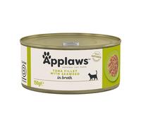 Applaws in Brodo 6 x 156 g Alimento umido per gatti - Tonno con Alga Marina