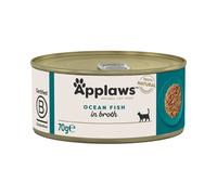 Applaws in Brodo 24 x 70 g Alimento umido per gatti - Pesce d'Oceano